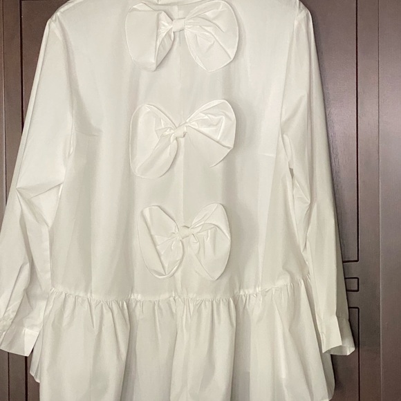 Anthropologie Bow-Back Blouse.  Plus size 3X. NWT - Picture 6 of 9